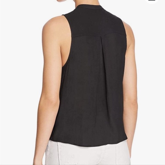 EUC Free People So Fine Faux Wrap Top in Black - Picture 2 of 8